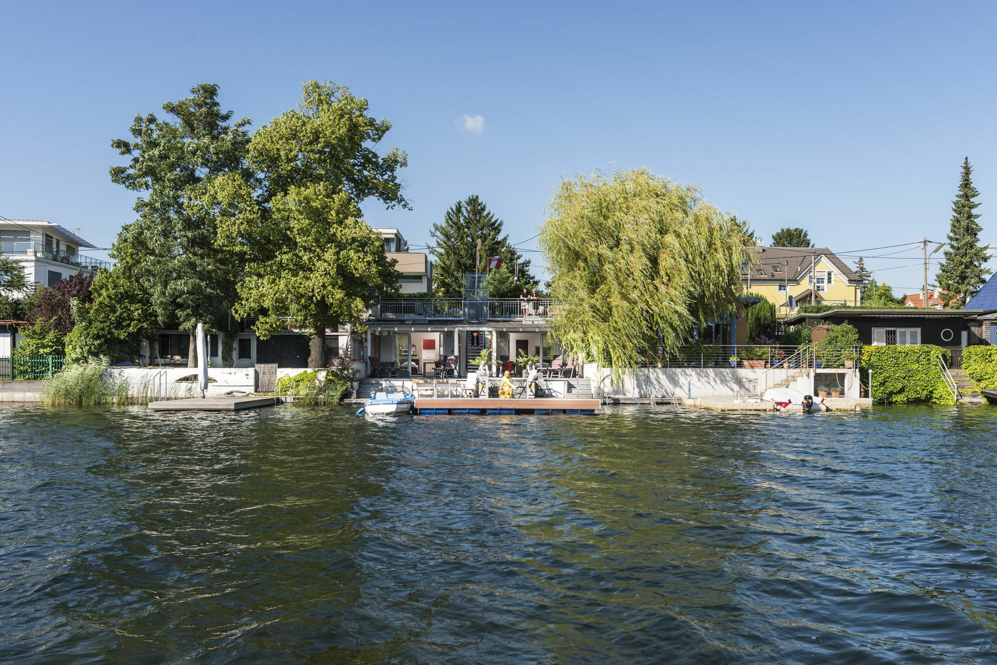 Ajo Apartments - Alte Donau Waterfront - Self-Check-In Bécs Kültér fotó