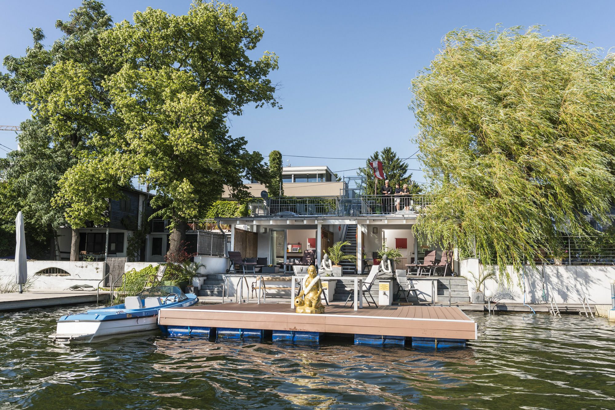 Ajo Apartments - Alte Donau Waterfront - Self-Check-In Bécs Kültér fotó