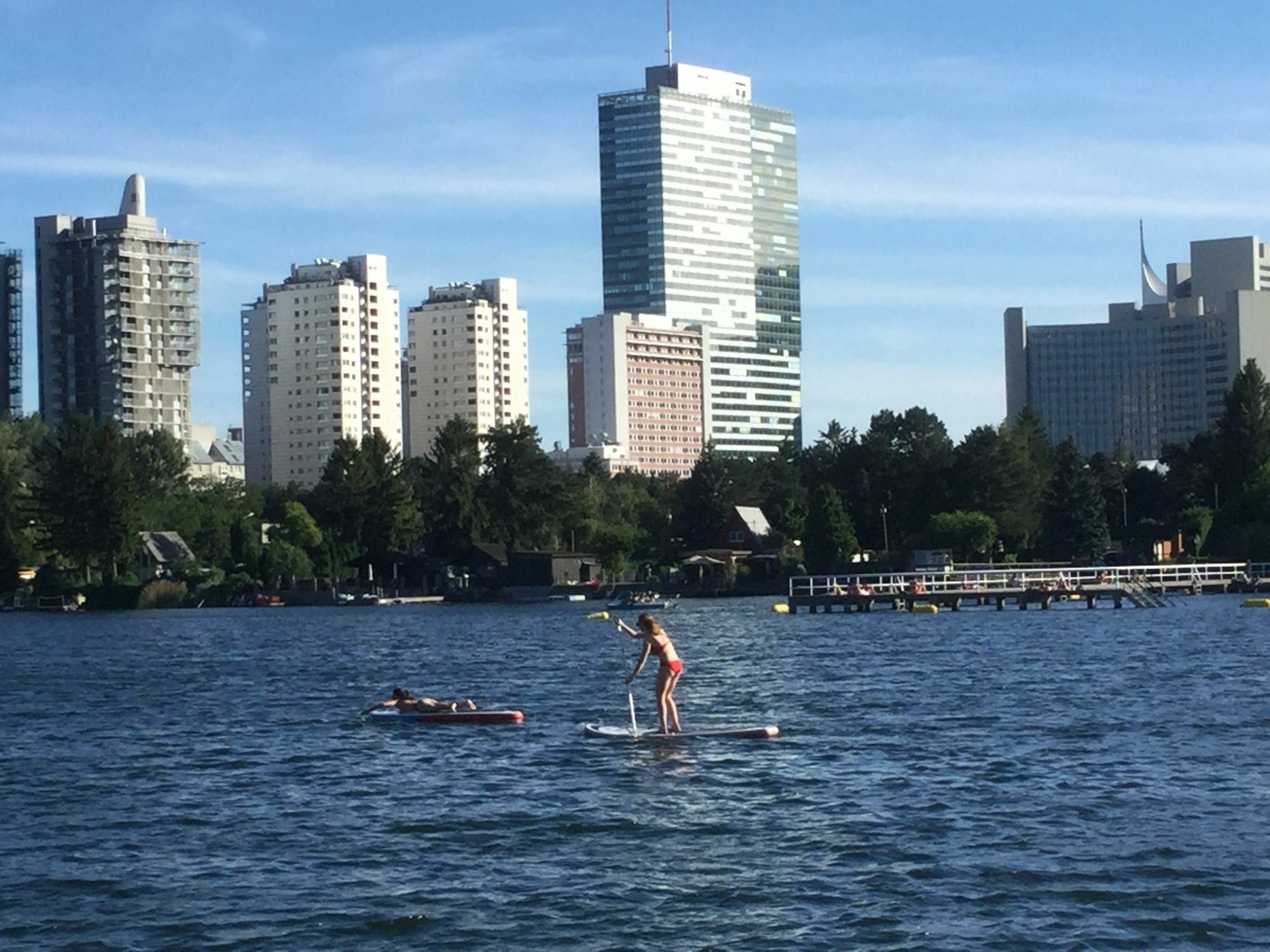 Ajo Apartments - Alte Donau Waterfront - Self-Check-In Bécs Kültér fotó