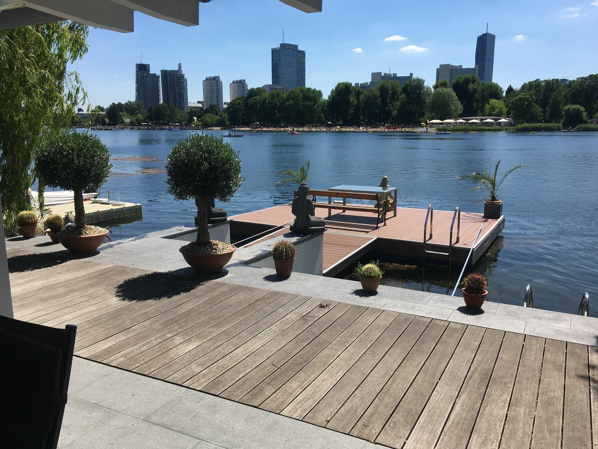 Ajo Apartments - Alte Donau Waterfront - Self-Check-In Bécs Kültér fotó