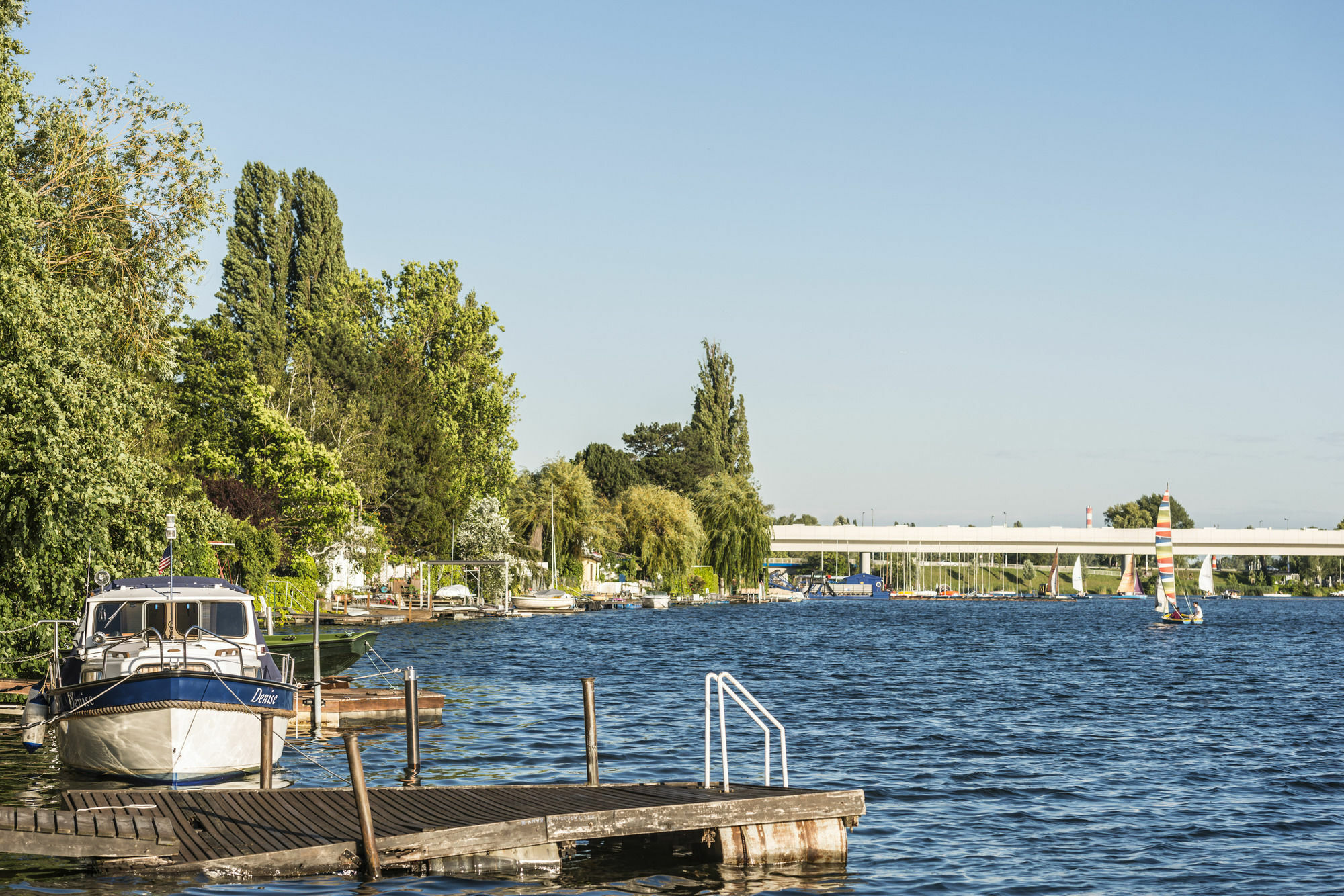 Ajo Apartments - Alte Donau Waterfront - Self-Check-In Bécs Kültér fotó