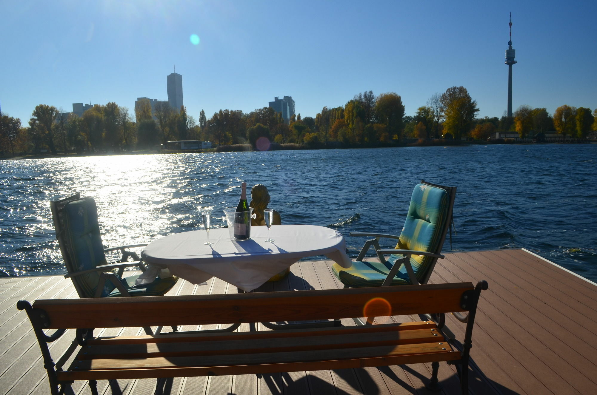 Ajo Apartments - Alte Donau Waterfront - Self-Check-In Bécs Kültér fotó